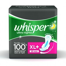 WHISPER ULTRA NIGHT XL+ 15 PADS